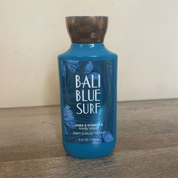 Bath & Body Works 'Bali Blue Surf' Shea & Vitamin E Body Lotion *Retired* 8 oz - Picture 1 of 3